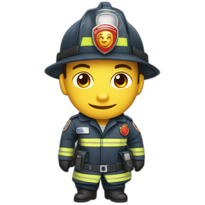Pompier sur u. Dragon emoji