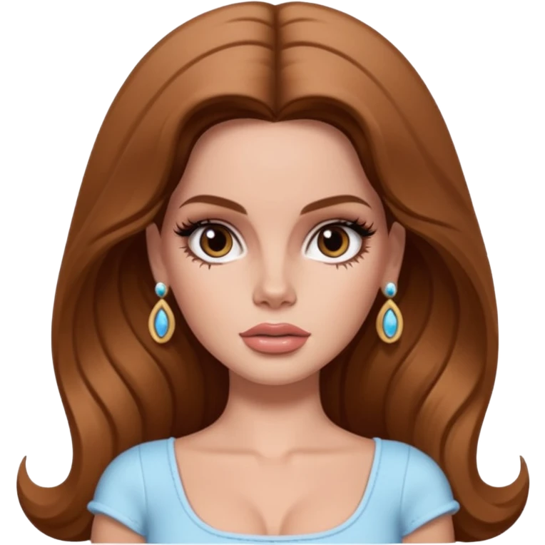 lana del rey as pretty bratz baddie emoji
