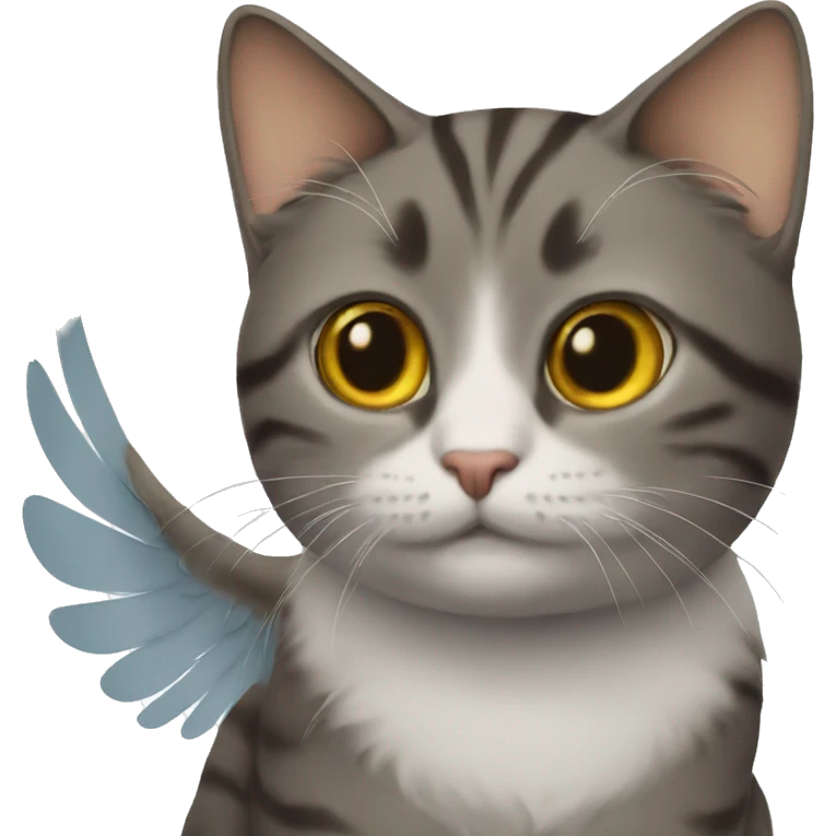Cat with wings emoji