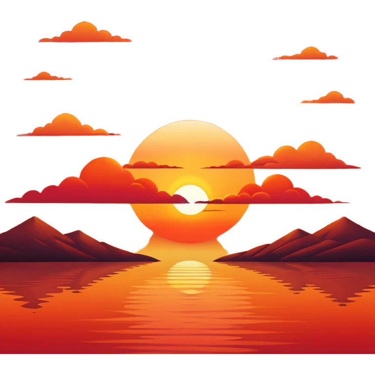 sunset emoji