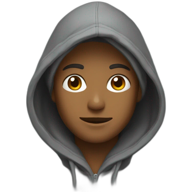 hoodie without a person algérien emoji