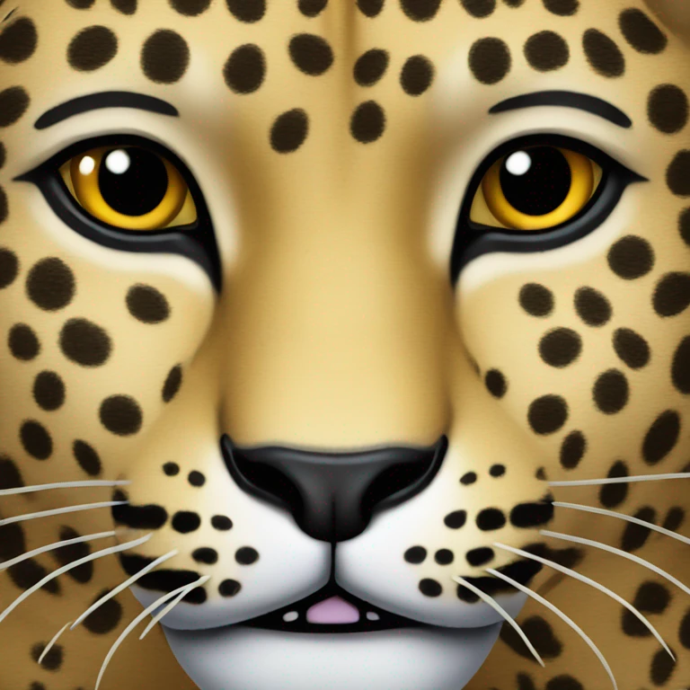 Leopard face  emoji