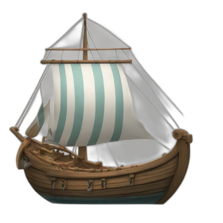 Barco vikingo  emoji