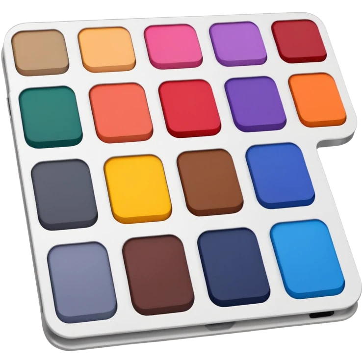 paint swatch book emoji