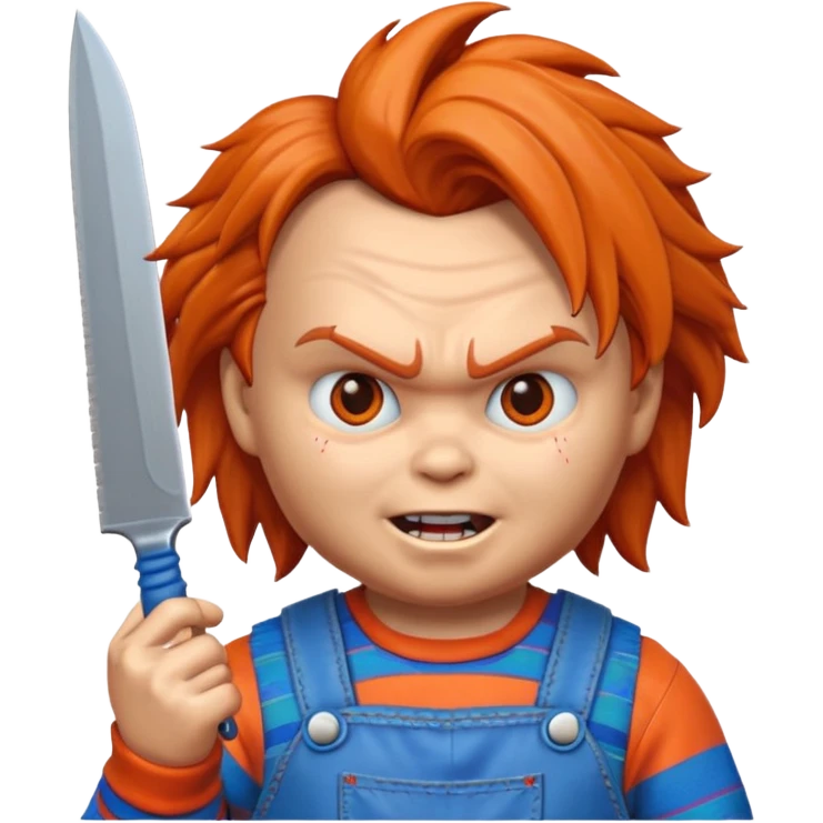 Un emojin de chuky emoji