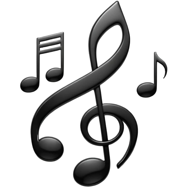 music notes emoji
