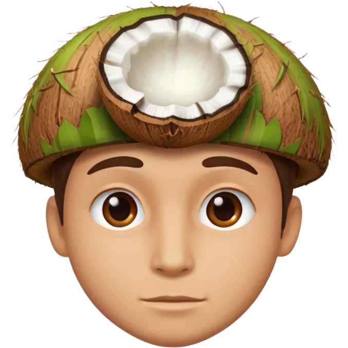 Coconut guy emoji
