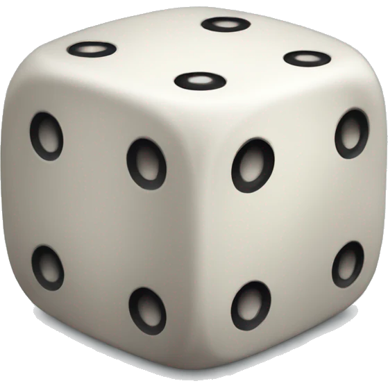 Dice 1 emoji