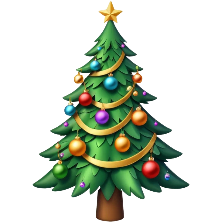 christmas tree emoji