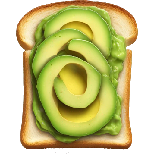 Avocado toast  emoji