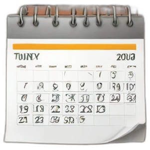 brick wall with calendar poster emoji
