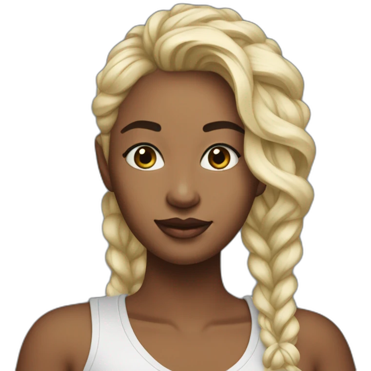 Ophenya influenceuse/tiktokeuse emoji