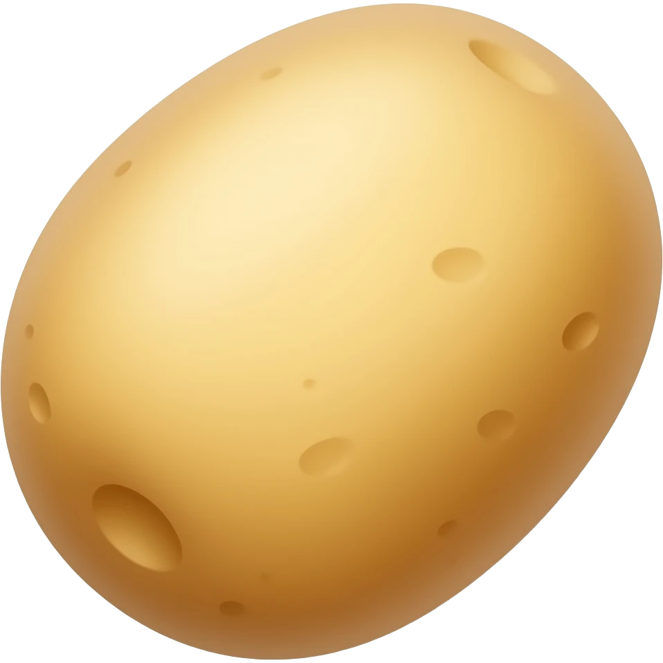 A potatoe emoji