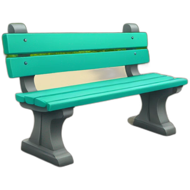 park bench emoji
