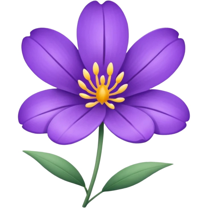 Please just one flower levandula emoji