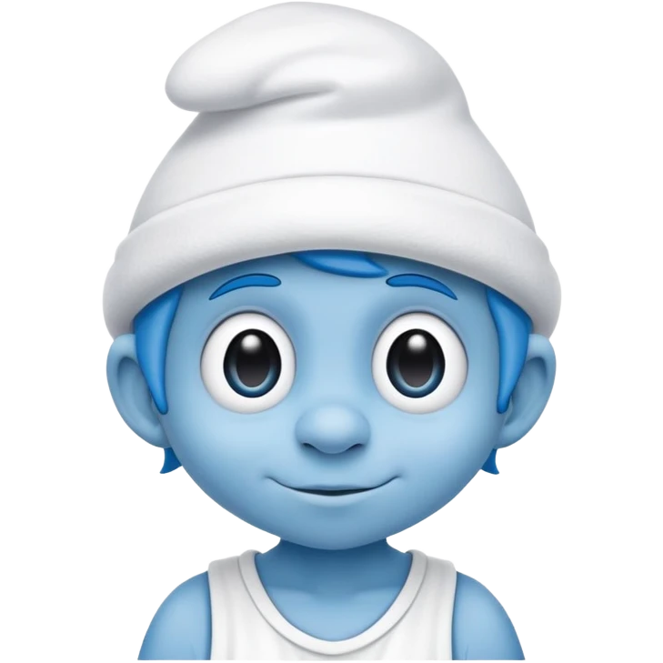 Smurf emoji