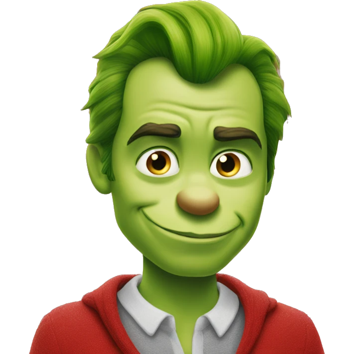 henry cavill as grinch emoji