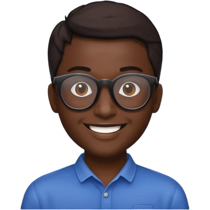 Oil  dark glasses emoji