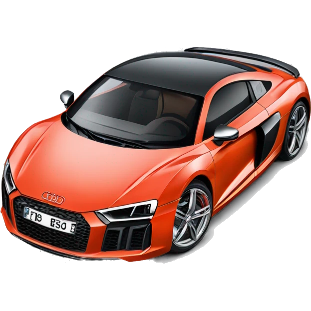 Audi R8 emoji