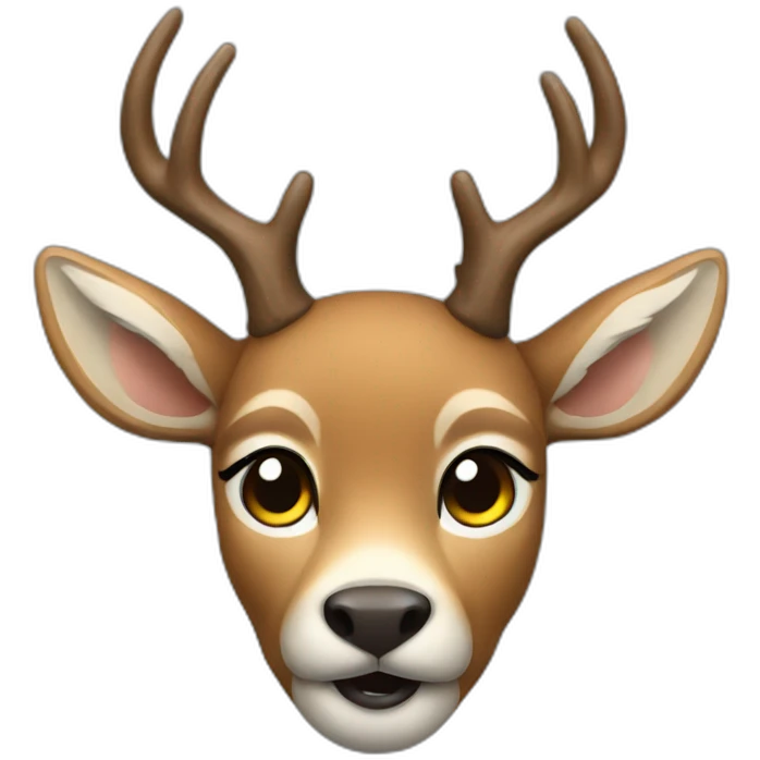 Deer dj emoji