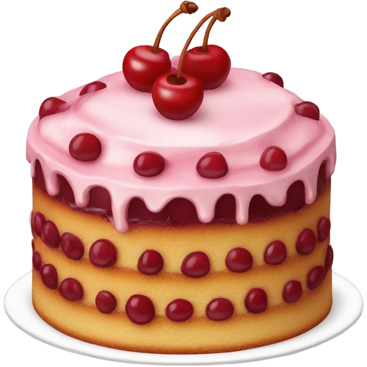 cherry cake emoji