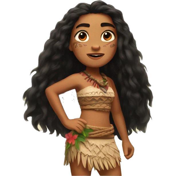 Moana emoji