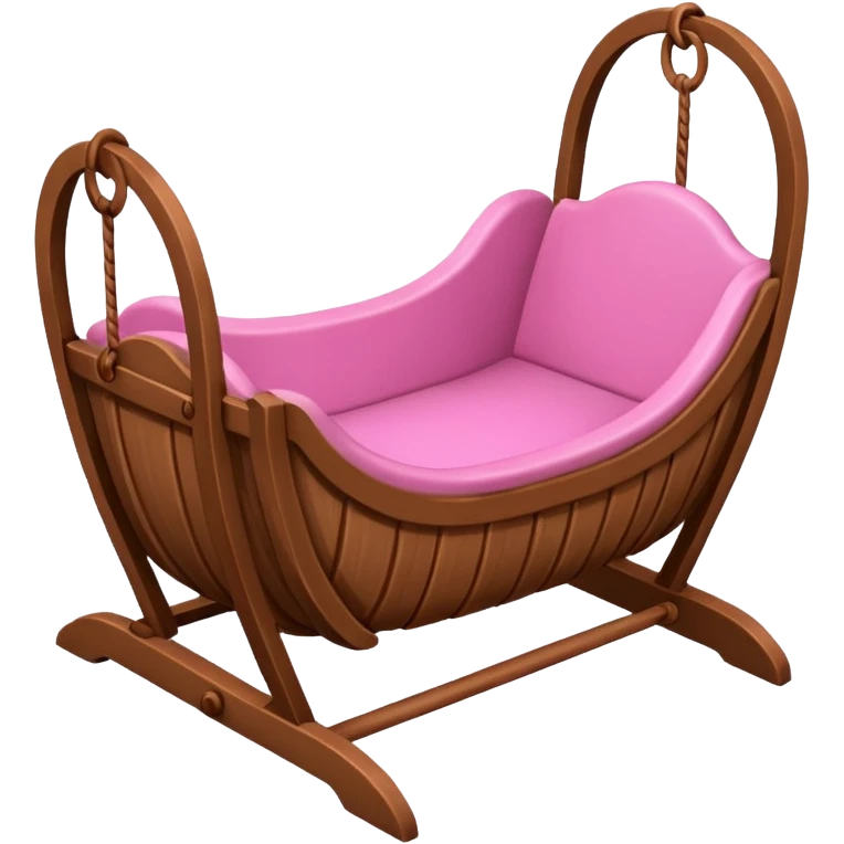 Cradles pink  emoji