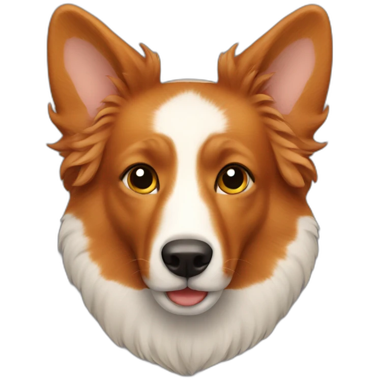ginger shepherd emoji