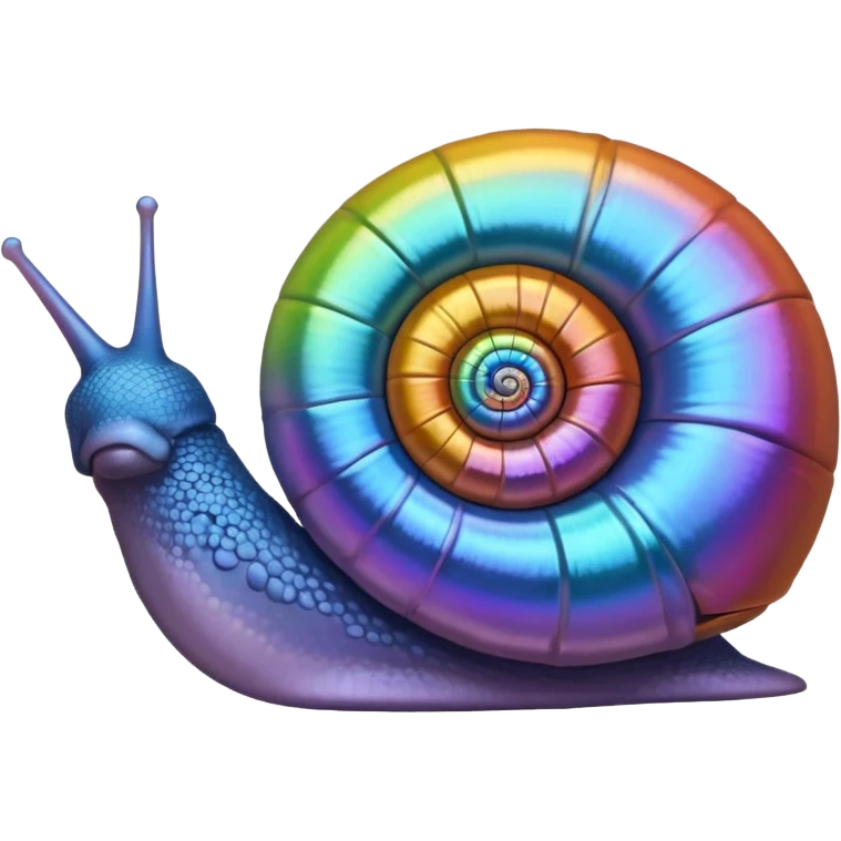 colorful snail shell emoji