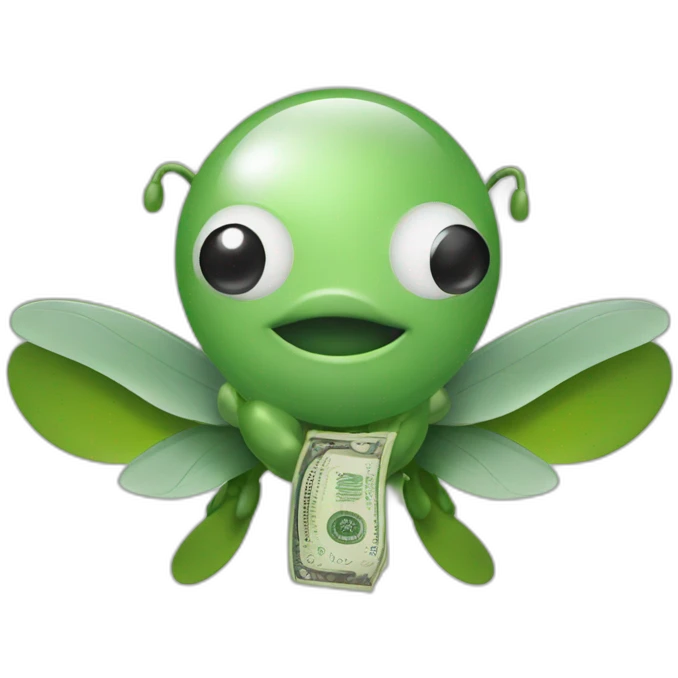 money fly  emoji