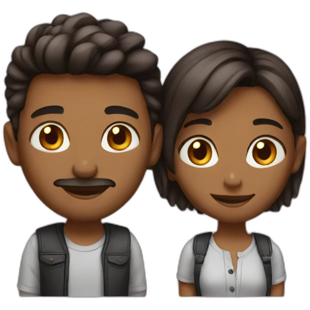 Couple bi emoji