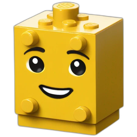 Lego brick emoji