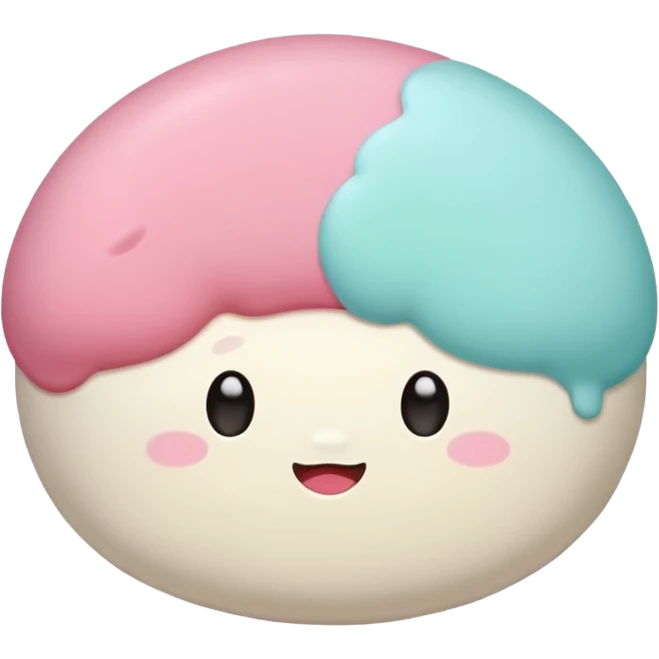 Sticker mochi emoji
