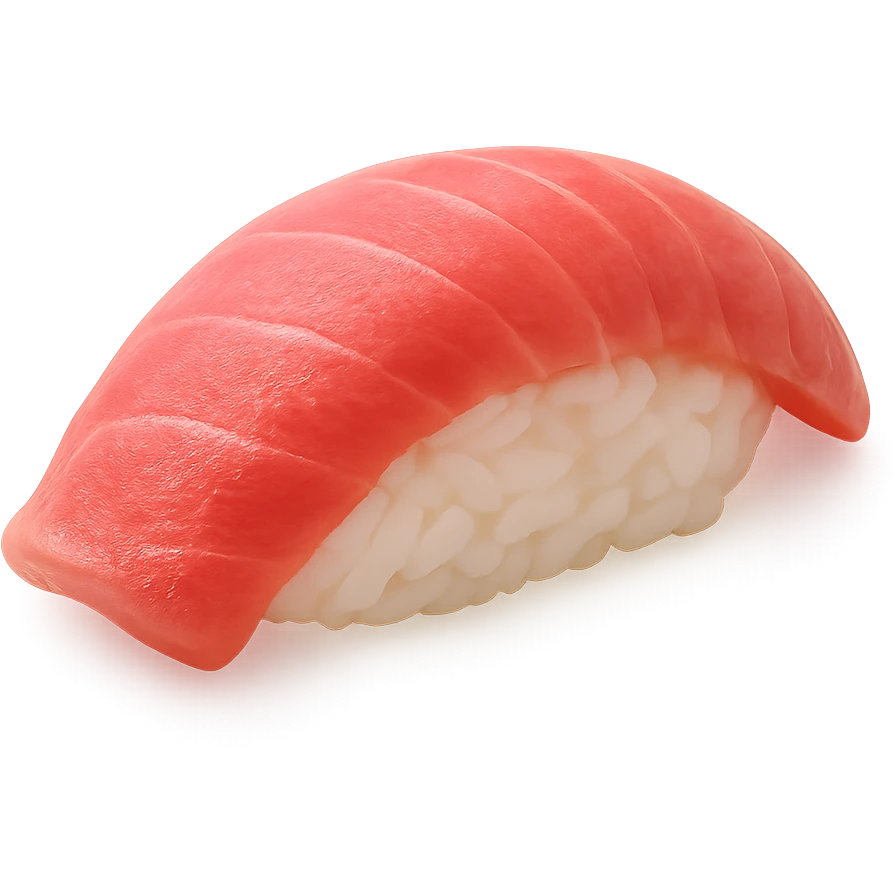 pink sushi, no background emoji