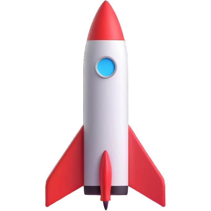 Rocket Colour full emoji