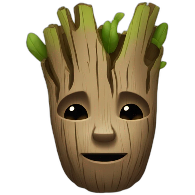 Groot qui dort  emoji