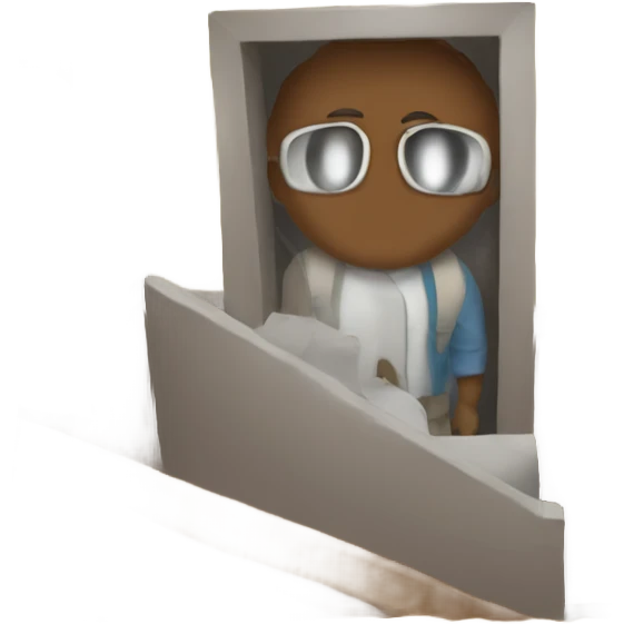 Downstairs now emoji
