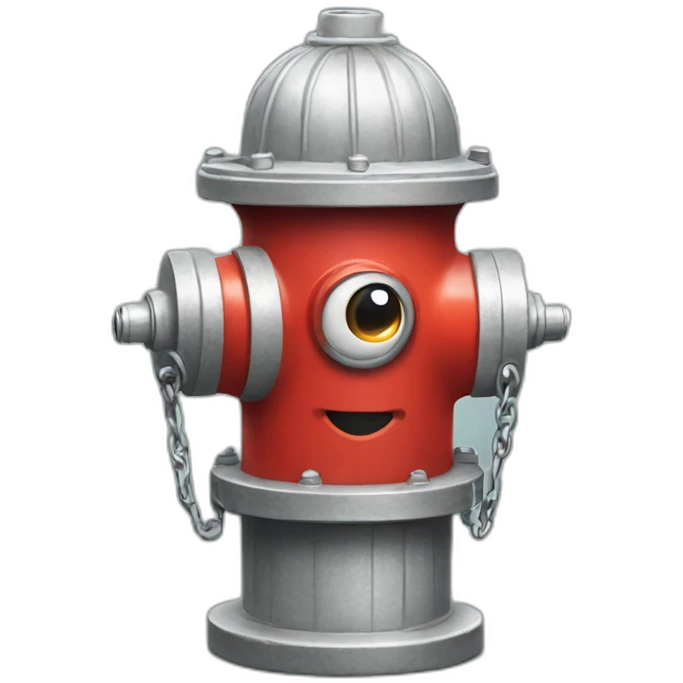 cute fire hydrant emoji
