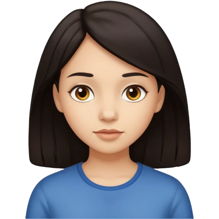 Ragazza mora emoji