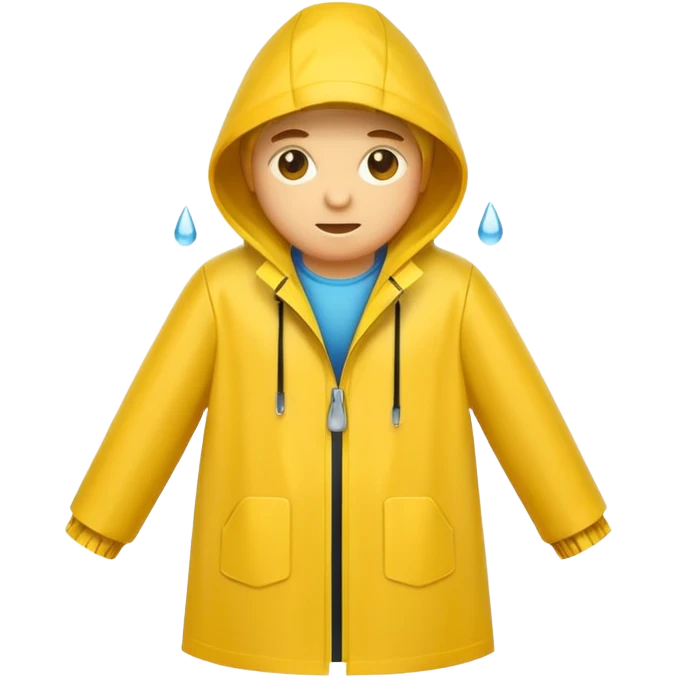 raincoat by itslef emoji