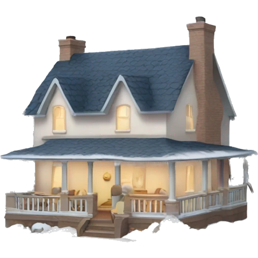 Comfort home winter emoji