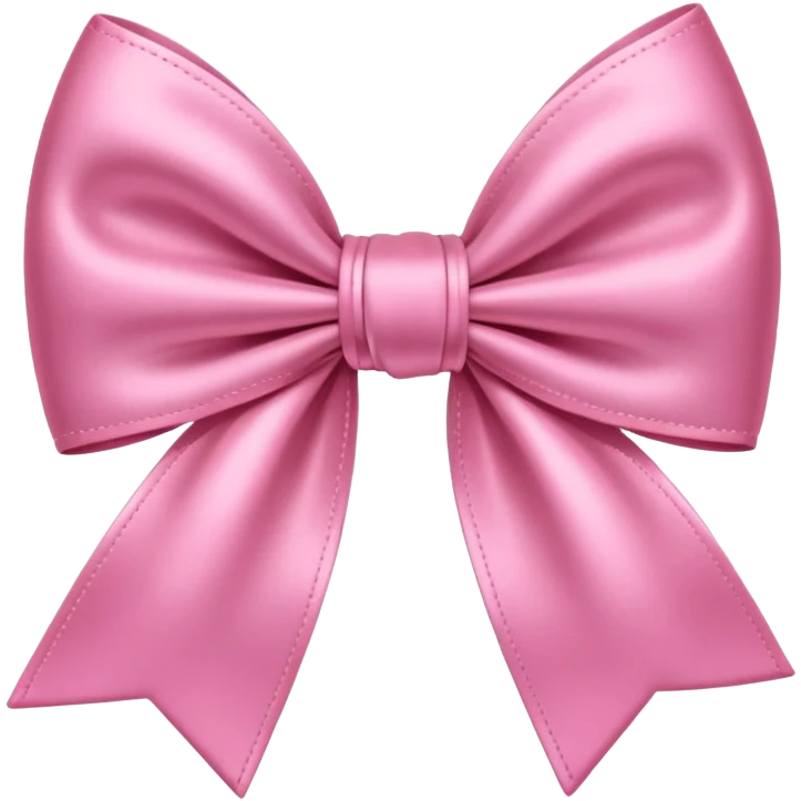 bow pink emoji