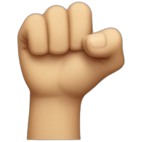 pointing finger emoji