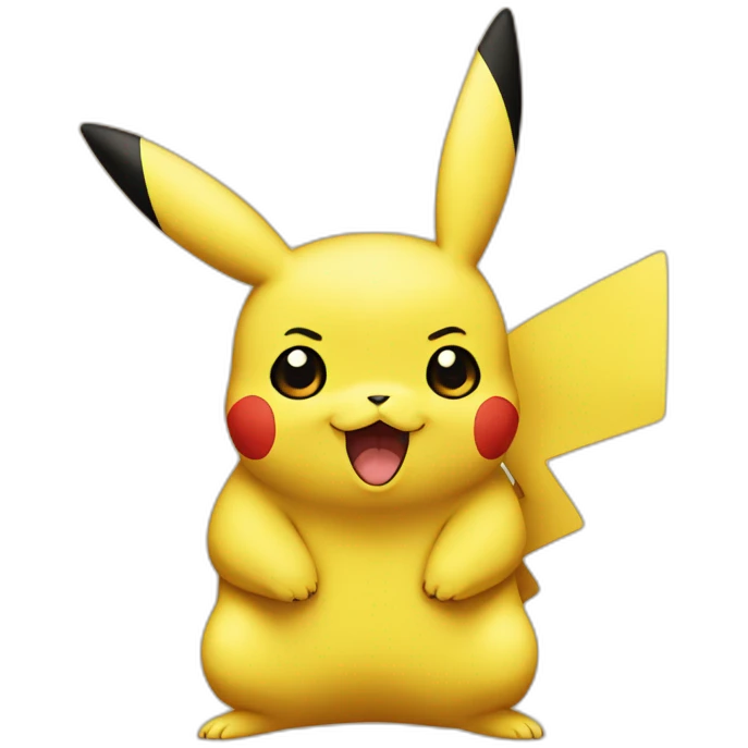 pikachu 8 faces emoji