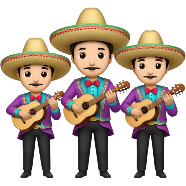 Mariachis emoji