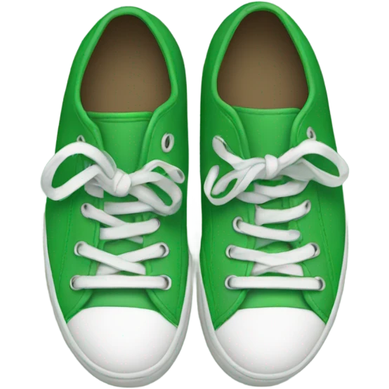 Green shoes  emoji