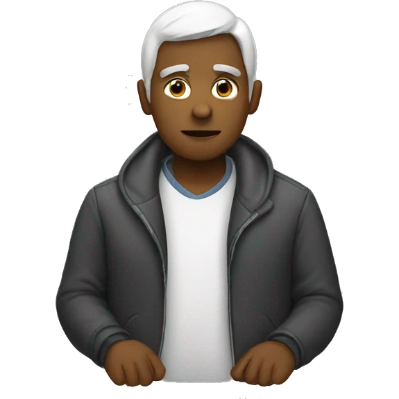 Waiting person emoji