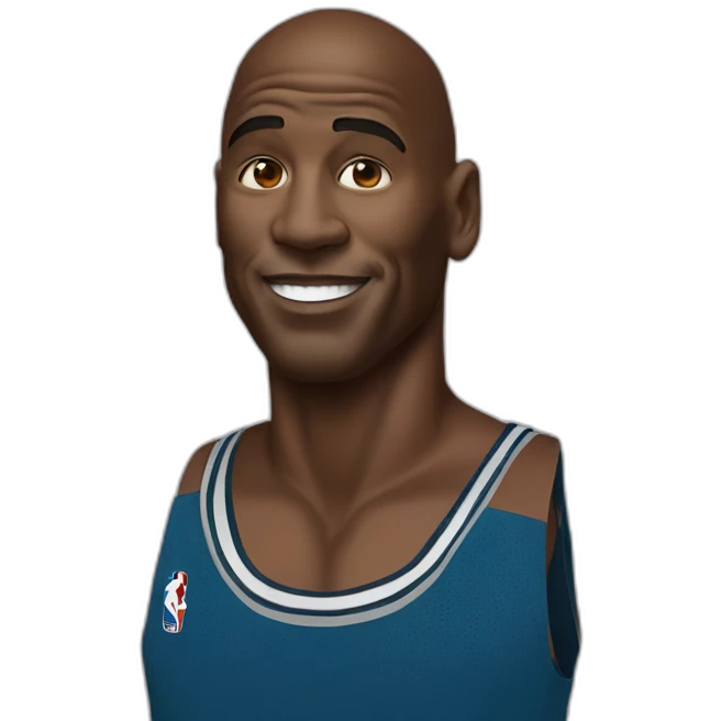 michael jordan head emoji