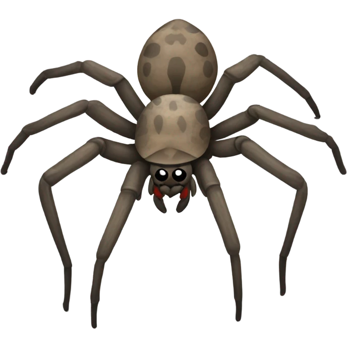 Wolf spider emoji