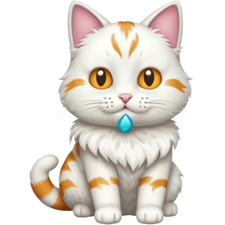 Orthopedic cat emoji